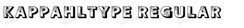 KappahlType Regular字体转换